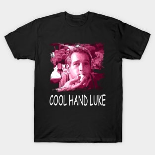 Plastic Jesus Serenade Cool Hand Vintage Couture Graphic T-Shirt T-Shirt